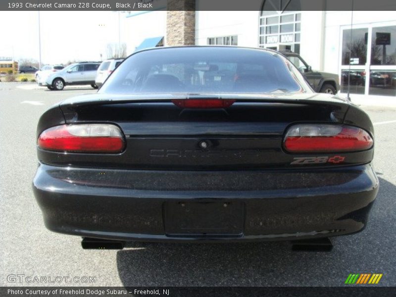 Black / Black 1993 Chevrolet Camaro Z28 Coupe