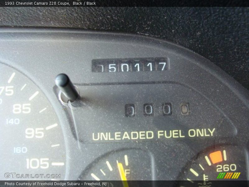 Black / Black 1993 Chevrolet Camaro Z28 Coupe
