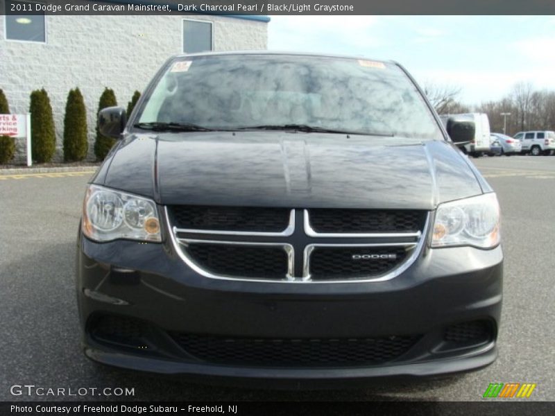 Dark Charcoal Pearl / Black/Light Graystone 2011 Dodge Grand Caravan Mainstreet