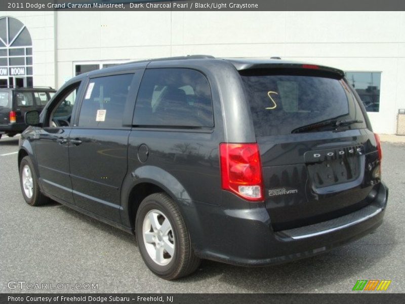 Dark Charcoal Pearl / Black/Light Graystone 2011 Dodge Grand Caravan Mainstreet