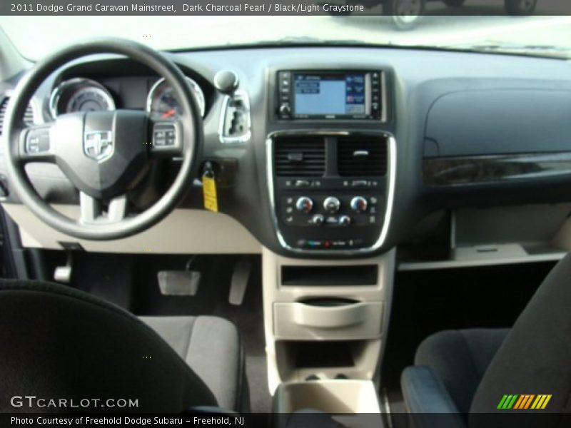 Dark Charcoal Pearl / Black/Light Graystone 2011 Dodge Grand Caravan Mainstreet
