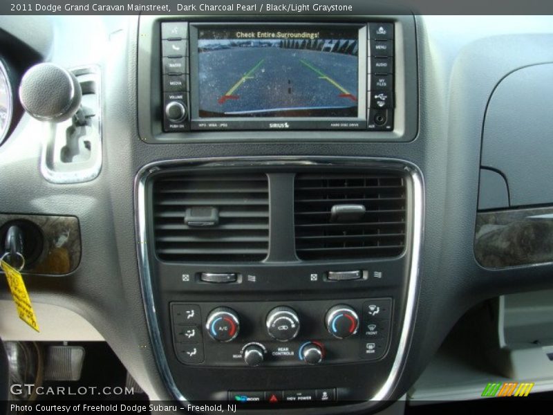 Dark Charcoal Pearl / Black/Light Graystone 2011 Dodge Grand Caravan Mainstreet