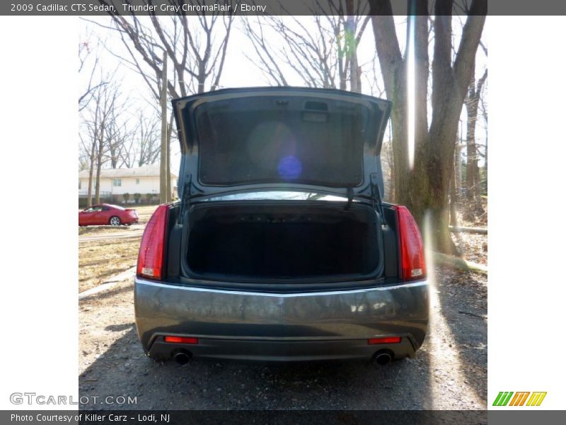 Thunder Gray ChromaFlair / Ebony 2009 Cadillac CTS Sedan