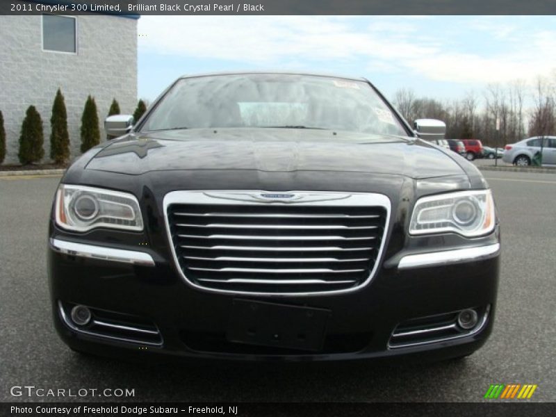 Brilliant Black Crystal Pearl / Black 2011 Chrysler 300 Limited