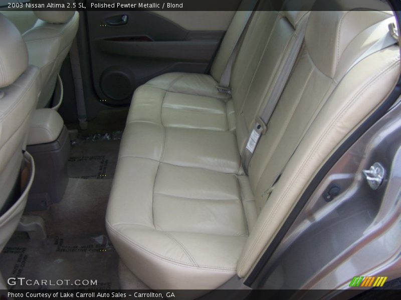 Polished Pewter Metallic / Blond 2003 Nissan Altima 2.5 SL
