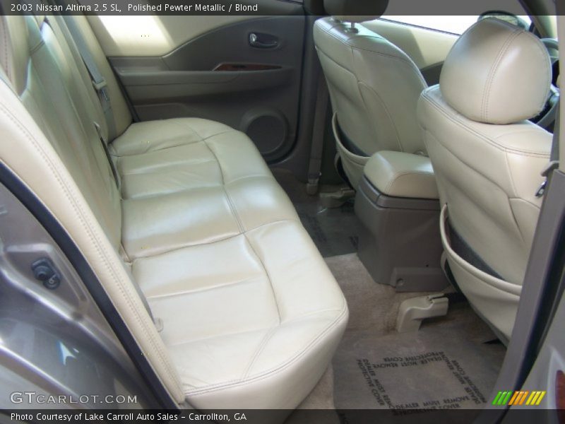 Polished Pewter Metallic / Blond 2003 Nissan Altima 2.5 SL