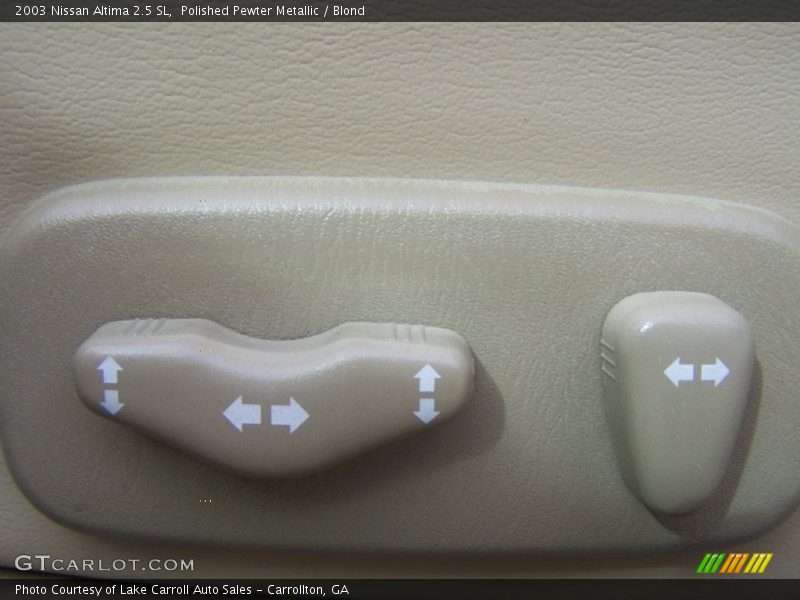 Polished Pewter Metallic / Blond 2003 Nissan Altima 2.5 SL