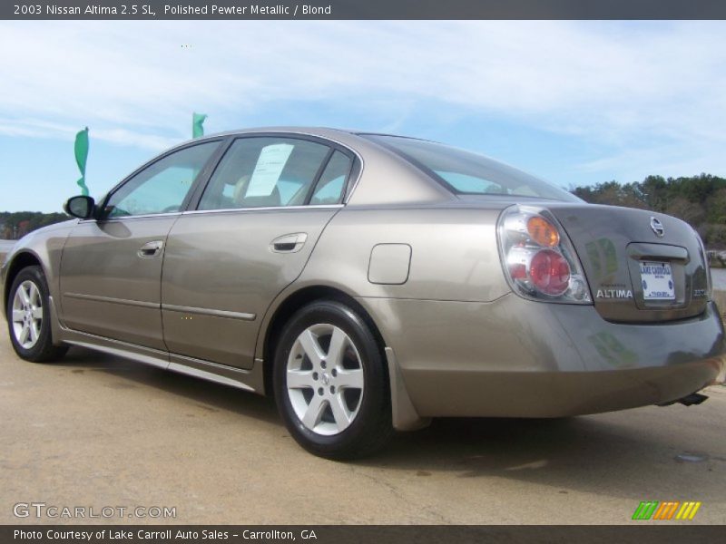 Polished Pewter Metallic / Blond 2003 Nissan Altima 2.5 SL