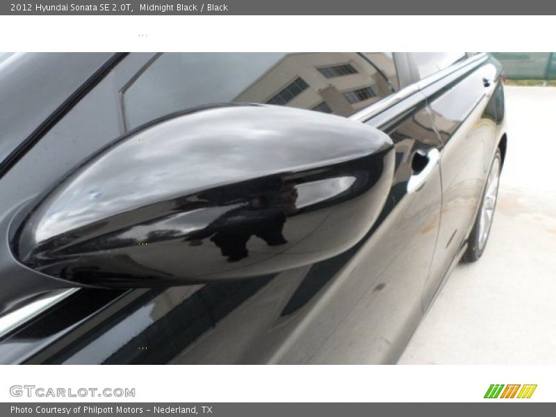 Midnight Black / Black 2012 Hyundai Sonata SE 2.0T