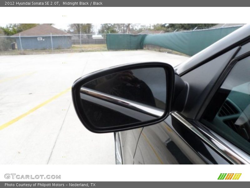 Midnight Black / Black 2012 Hyundai Sonata SE 2.0T