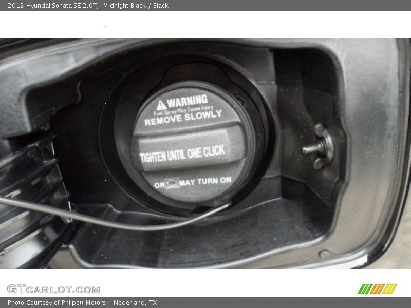 Midnight Black / Black 2012 Hyundai Sonata SE 2.0T