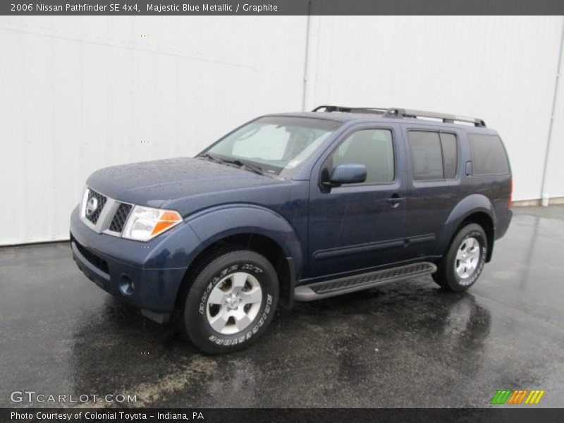 Majestic Blue Metallic / Graphite 2006 Nissan Pathfinder SE 4x4