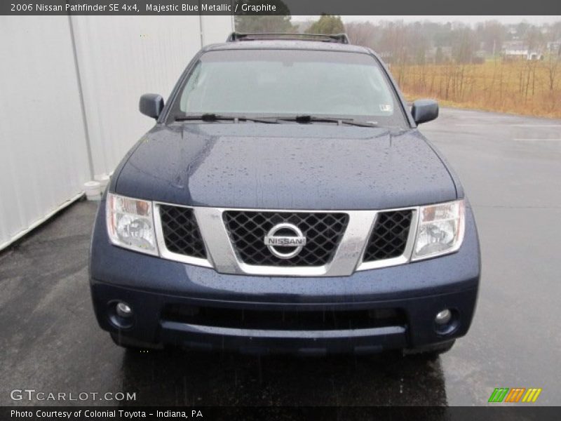 Majestic Blue Metallic / Graphite 2006 Nissan Pathfinder SE 4x4