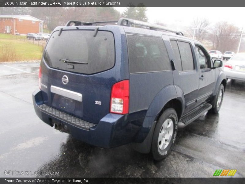 Majestic Blue Metallic / Graphite 2006 Nissan Pathfinder SE 4x4