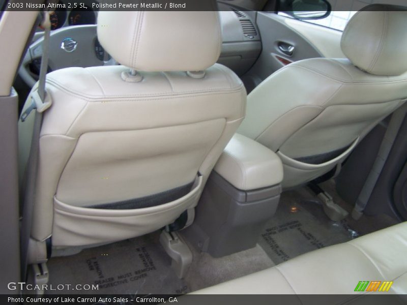 Polished Pewter Metallic / Blond 2003 Nissan Altima 2.5 SL