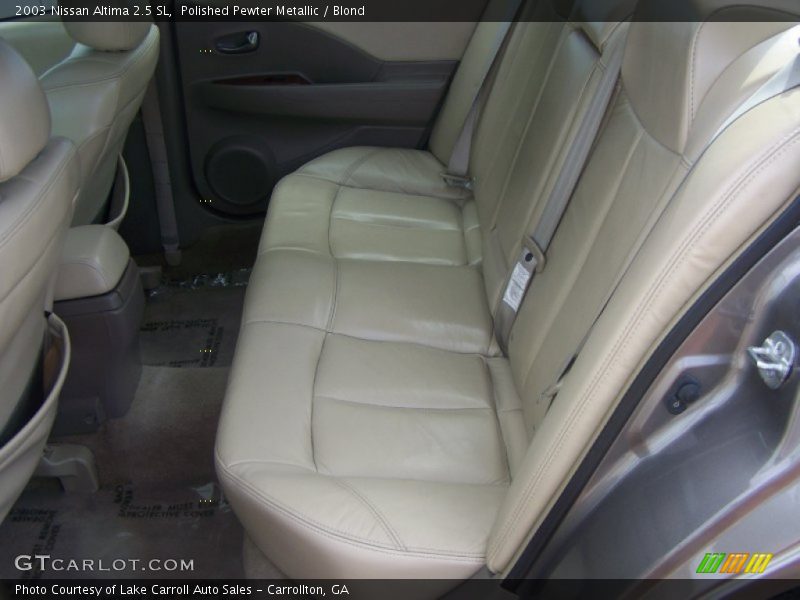 Polished Pewter Metallic / Blond 2003 Nissan Altima 2.5 SL