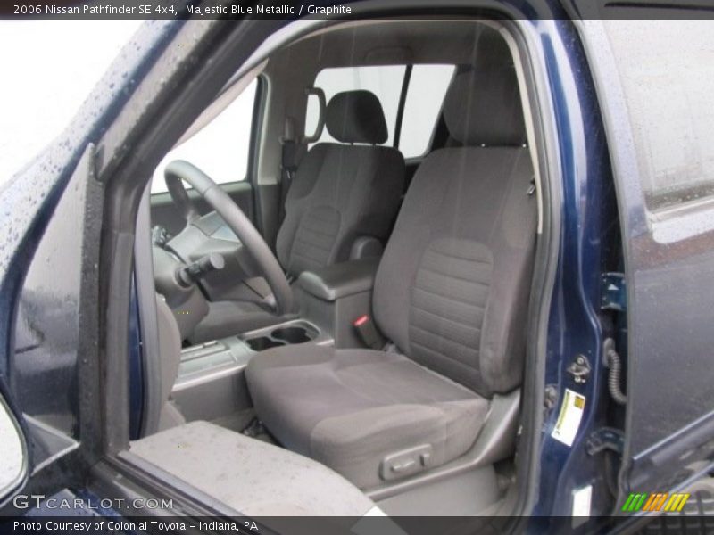 Majestic Blue Metallic / Graphite 2006 Nissan Pathfinder SE 4x4