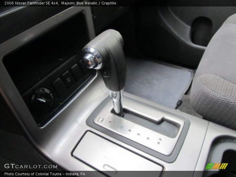 Majestic Blue Metallic / Graphite 2006 Nissan Pathfinder SE 4x4