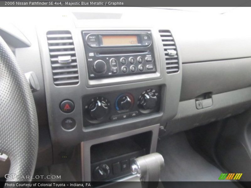 Majestic Blue Metallic / Graphite 2006 Nissan Pathfinder SE 4x4