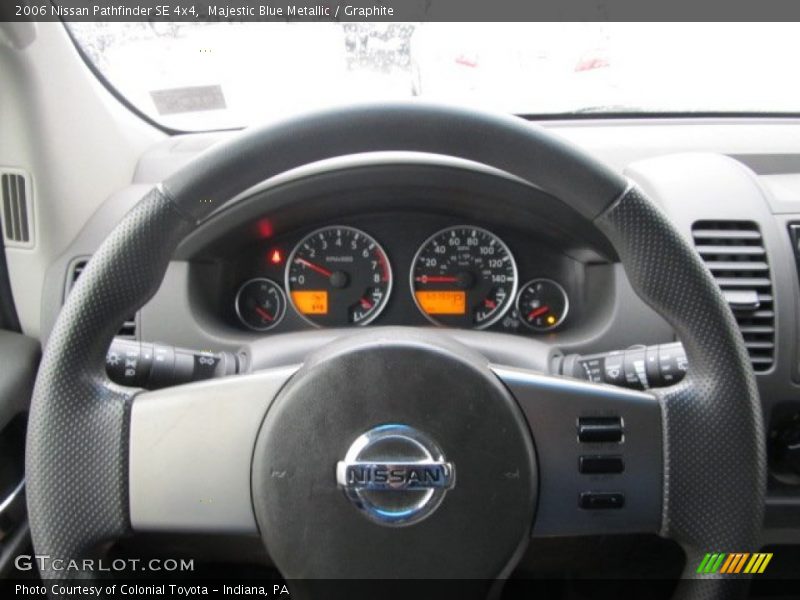 Majestic Blue Metallic / Graphite 2006 Nissan Pathfinder SE 4x4