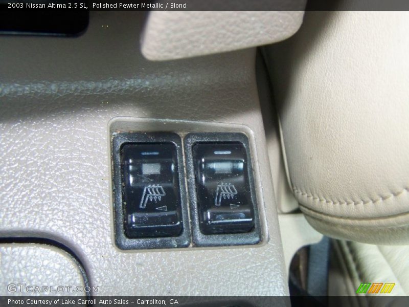 Polished Pewter Metallic / Blond 2003 Nissan Altima 2.5 SL