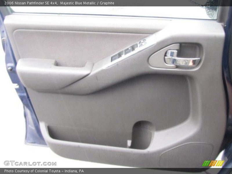 Majestic Blue Metallic / Graphite 2006 Nissan Pathfinder SE 4x4