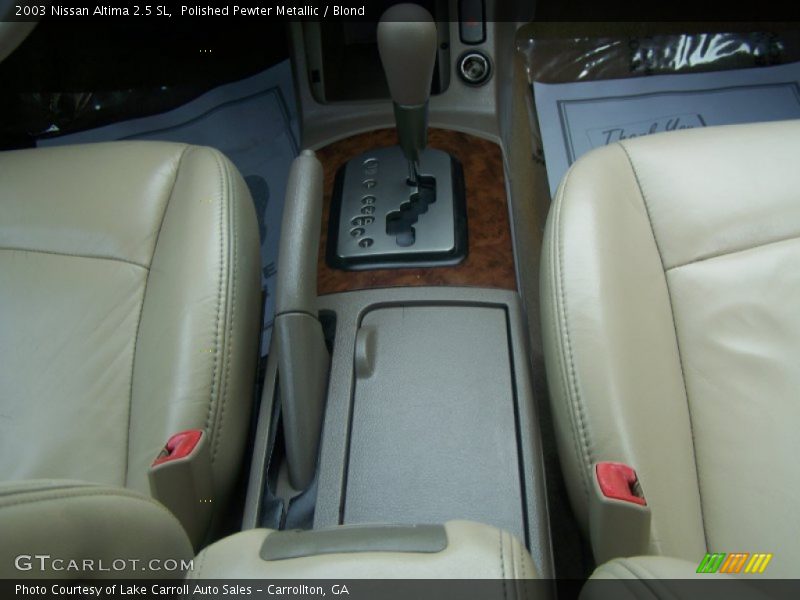 Polished Pewter Metallic / Blond 2003 Nissan Altima 2.5 SL
