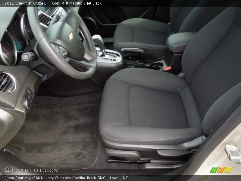 Gold Mist Metallic / Jet Black 2011 Chevrolet Cruze LT