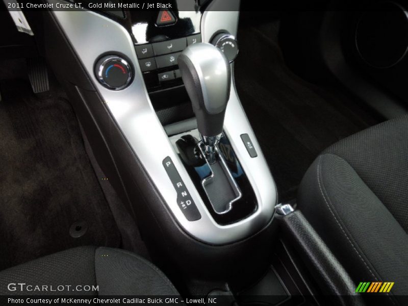 Gold Mist Metallic / Jet Black 2011 Chevrolet Cruze LT