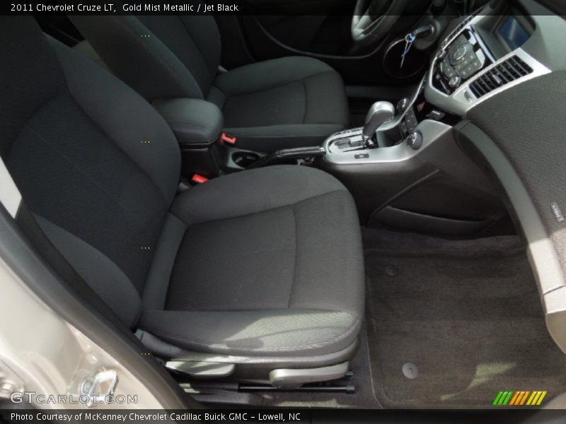 Gold Mist Metallic / Jet Black 2011 Chevrolet Cruze LT
