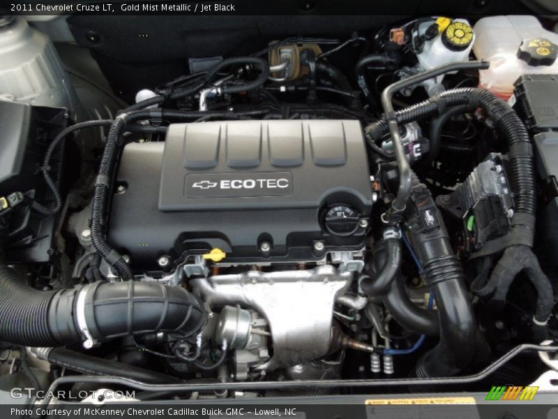 Gold Mist Metallic / Jet Black 2011 Chevrolet Cruze LT