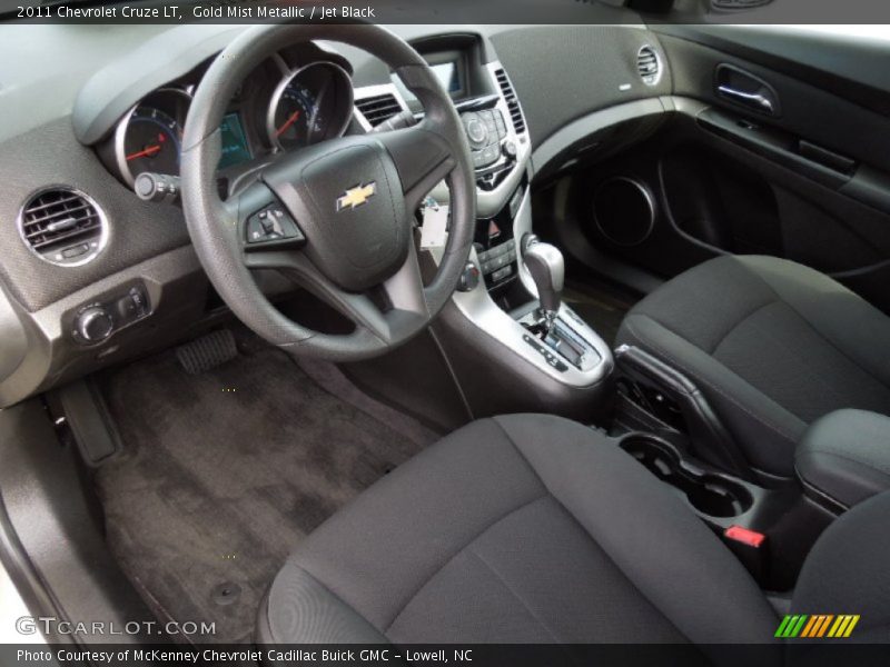 Gold Mist Metallic / Jet Black 2011 Chevrolet Cruze LT
