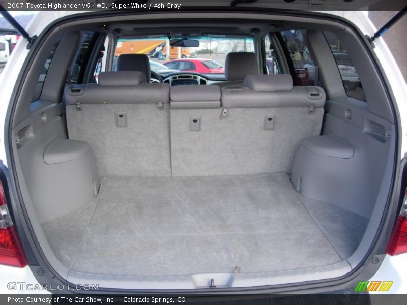 Super White / Ash Gray 2007 Toyota Highlander V6 4WD