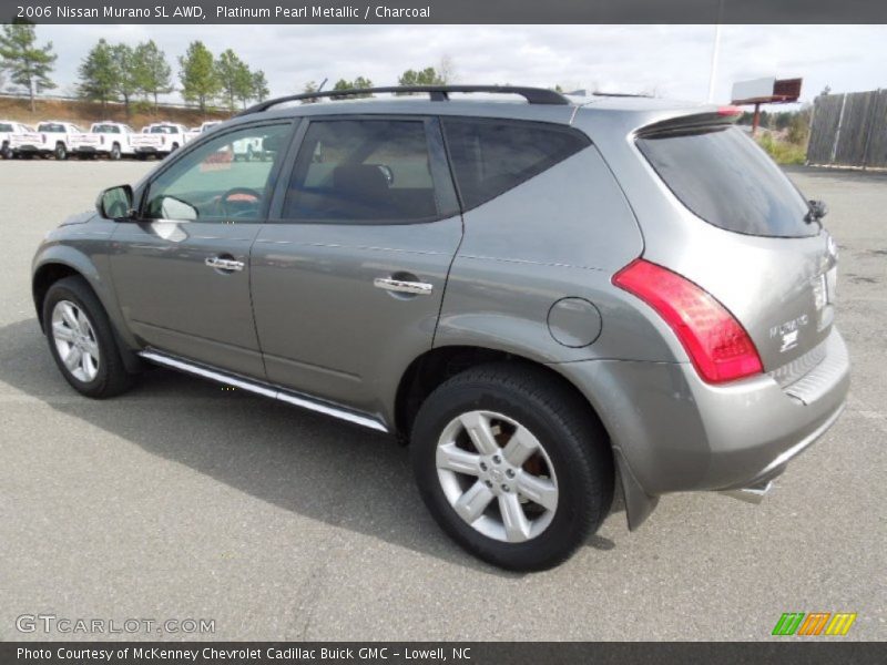 Platinum Pearl Metallic / Charcoal 2006 Nissan Murano SL AWD