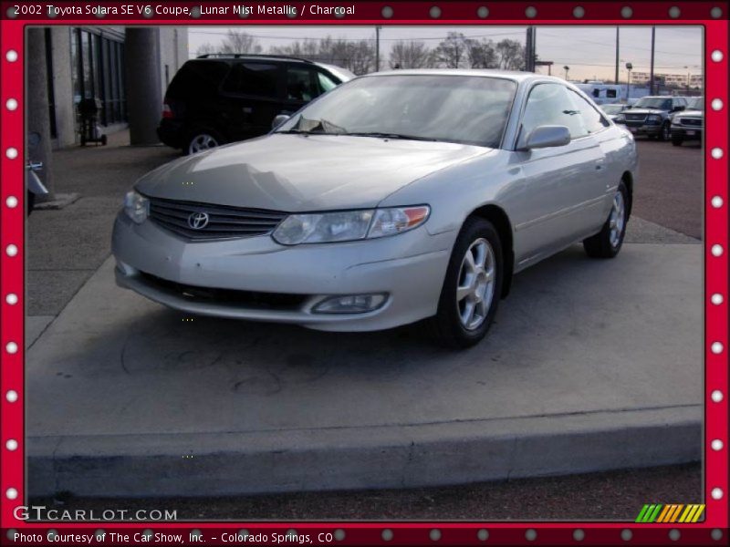 Lunar Mist Metallic / Charcoal 2002 Toyota Solara SE V6 Coupe