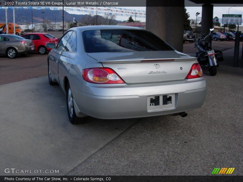 Lunar Mist Metallic / Charcoal 2002 Toyota Solara SE V6 Coupe