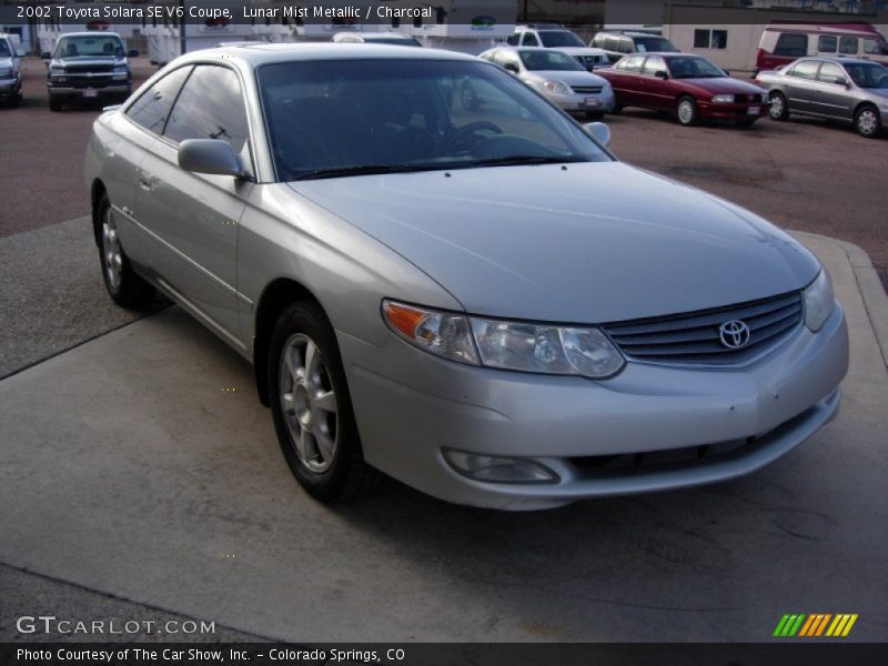 Lunar Mist Metallic / Charcoal 2002 Toyota Solara SE V6 Coupe