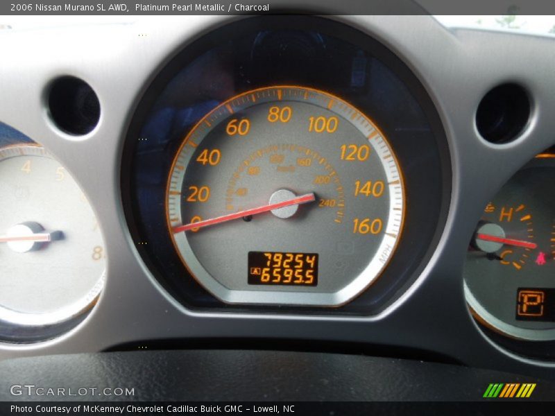 Platinum Pearl Metallic / Charcoal 2006 Nissan Murano SL AWD