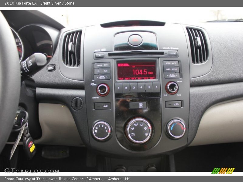 Bright Silver / Stone 2010 Kia Forte EX