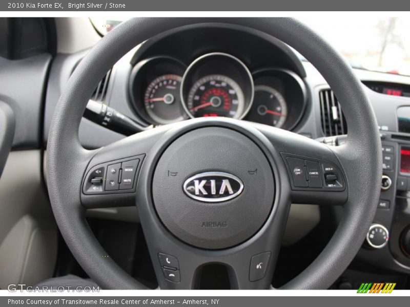Bright Silver / Stone 2010 Kia Forte EX
