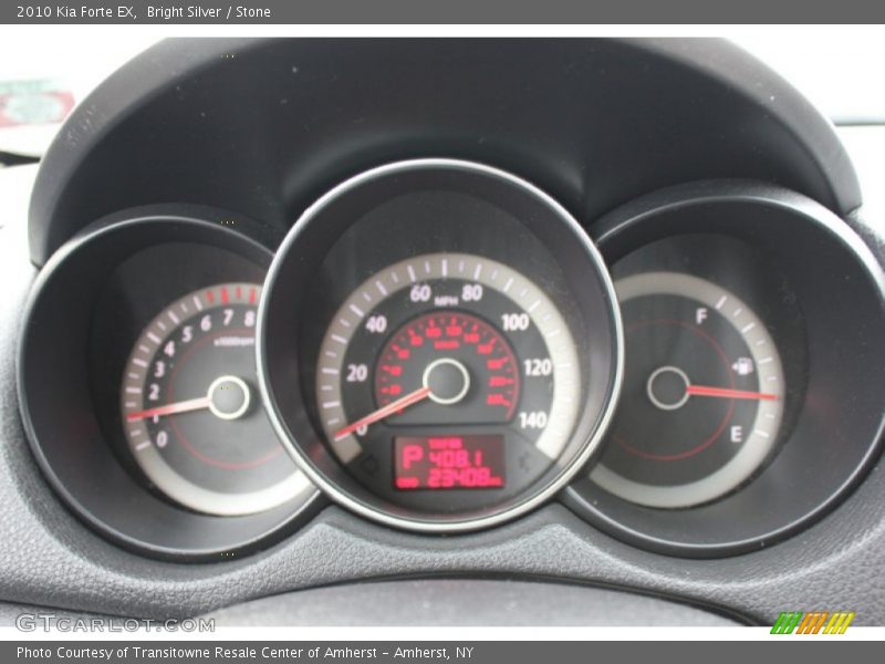 Bright Silver / Stone 2010 Kia Forte EX