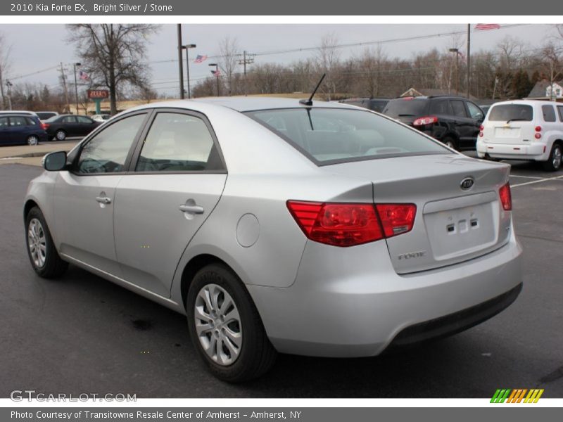 Bright Silver / Stone 2010 Kia Forte EX