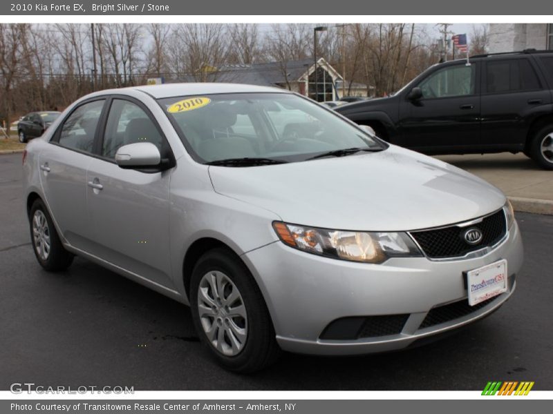 Bright Silver / Stone 2010 Kia Forte EX