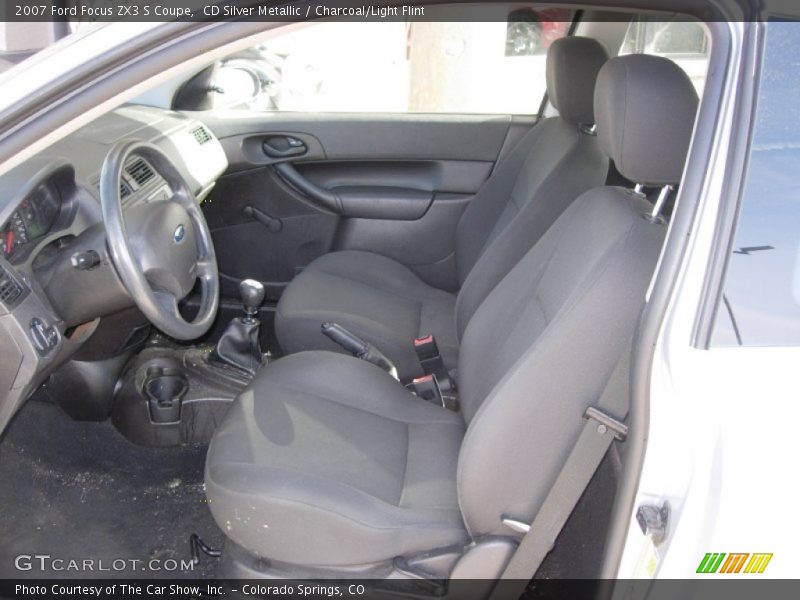 CD Silver Metallic / Charcoal/Light Flint 2007 Ford Focus ZX3 S Coupe