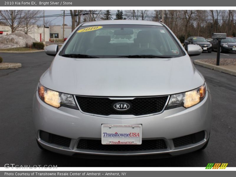 Bright Silver / Stone 2010 Kia Forte EX