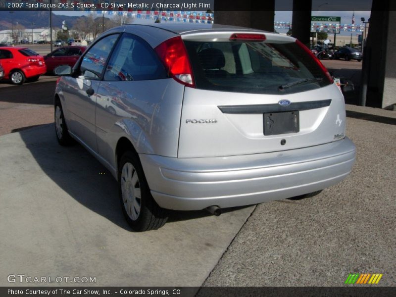 CD Silver Metallic / Charcoal/Light Flint 2007 Ford Focus ZX3 S Coupe