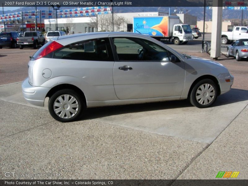 CD Silver Metallic / Charcoal/Light Flint 2007 Ford Focus ZX3 S Coupe