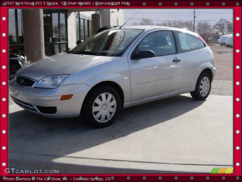 CD Silver Metallic / Charcoal/Light Flint 2007 Ford Focus ZX3 S Coupe