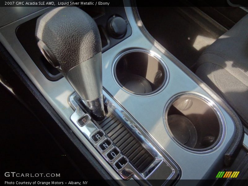 Liquid Silver Metallic / Ebony 2007 GMC Acadia SLE AWD