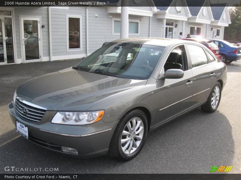 Sage Green Metallic / Black 2006 Hyundai Azera Limited